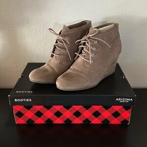 Arizona Taupe Booties